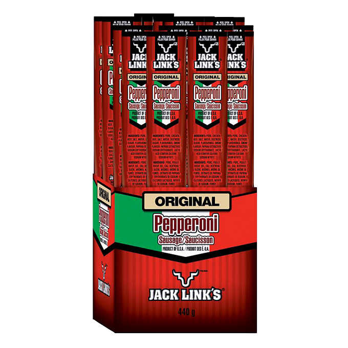 Jack Link's Pepperoni Original (20 x 22g) Quecan Distribution