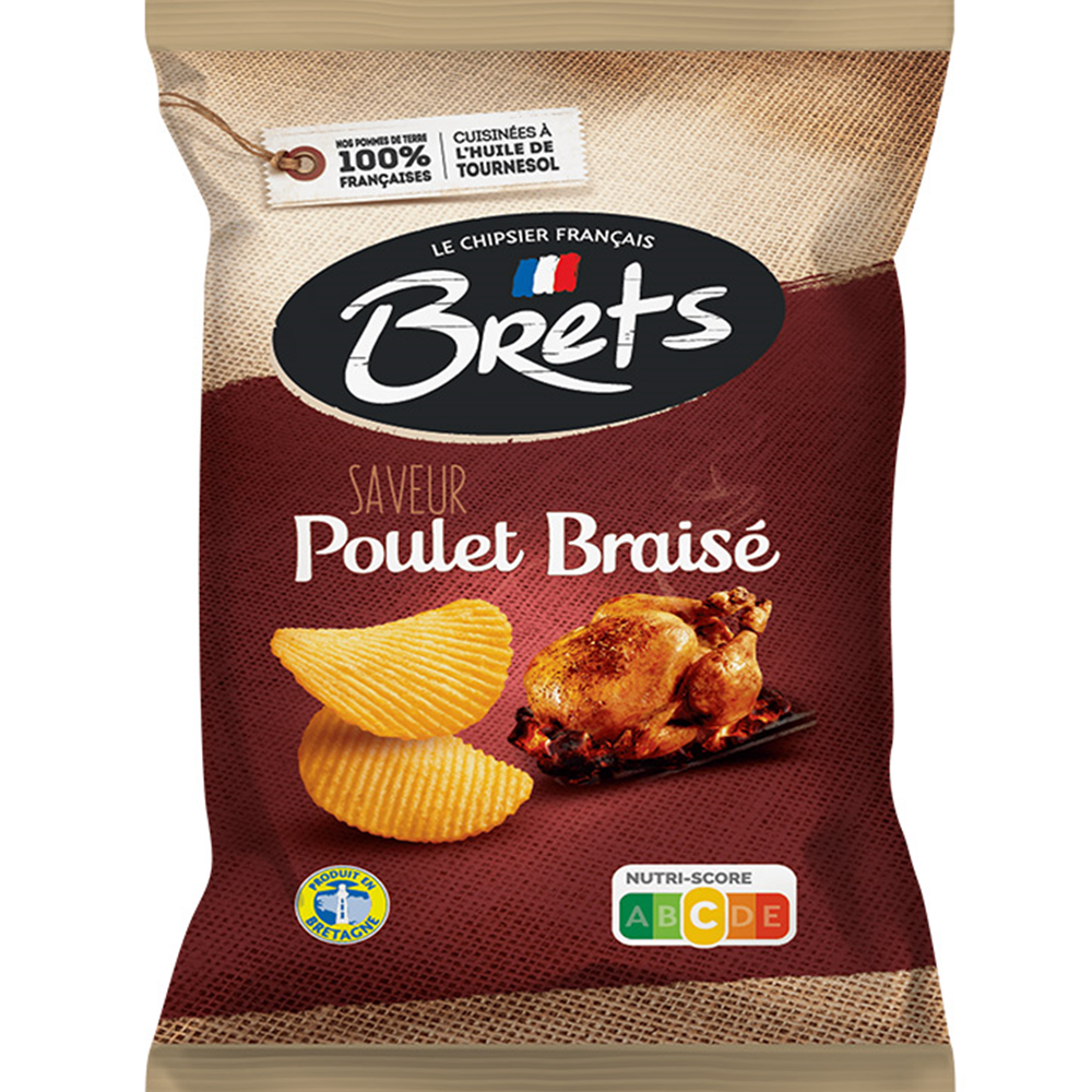 Brets Chips (Box of 10 X 125g) - Quecan