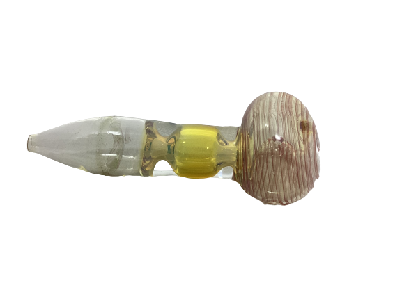 Spoon Glass Hand Pipe - Quecan