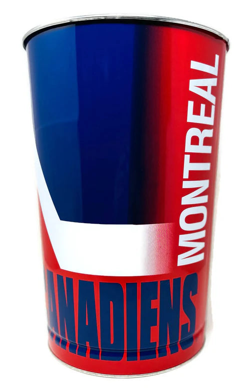 Montreal Canadiens Metal Trash Can - Quecan