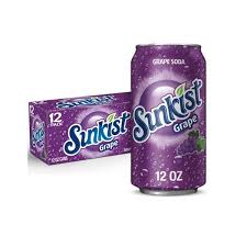 Sunkist -  Grape (12x355mL) (Can Dep) - Quecan