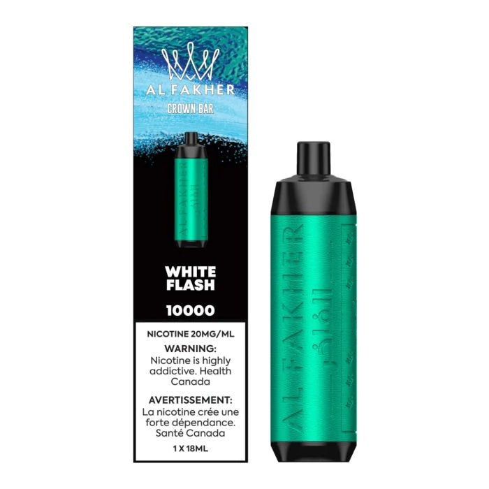 Al Fakher Crown Bar 10k Puffs Disposable Device - Single (20mg/ml) (STAMPED) - Quecan