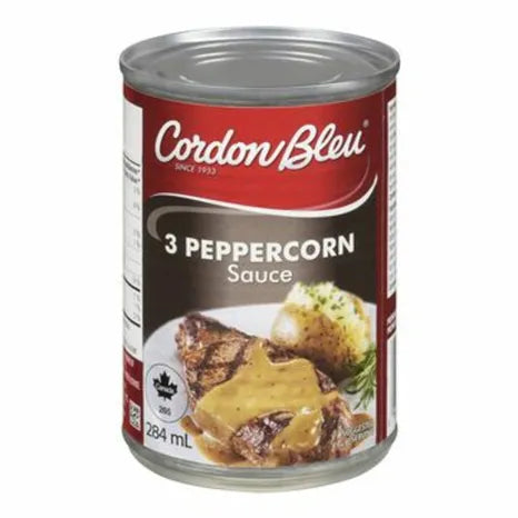 Cordon Bleu 3 Peppercorn Sauce (12x284mL) - Quecan