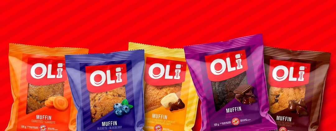 OLI Snacks Chocolate Chips Muffin (6 x 135g) - Quecan