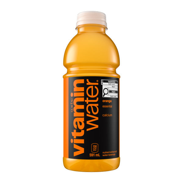 Vitamin Water Energy Drink - Essential Orange (12 x 591ml)