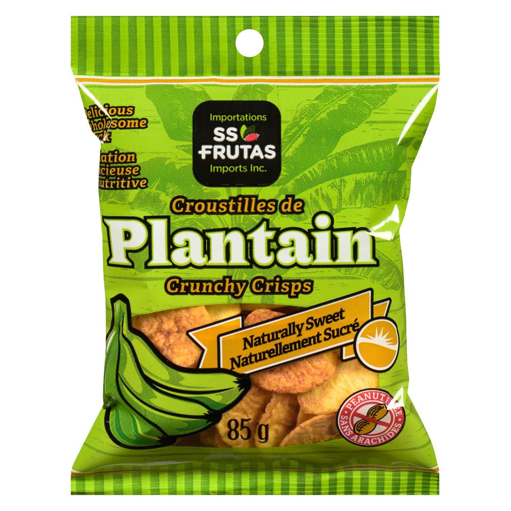 Plantain Crunchy Crisps Chips (50 x 85g) - Quecan