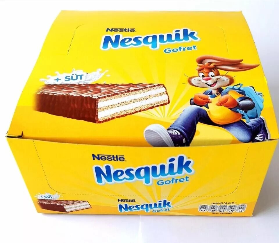 Nestle Nesquik Gofret - Quecan