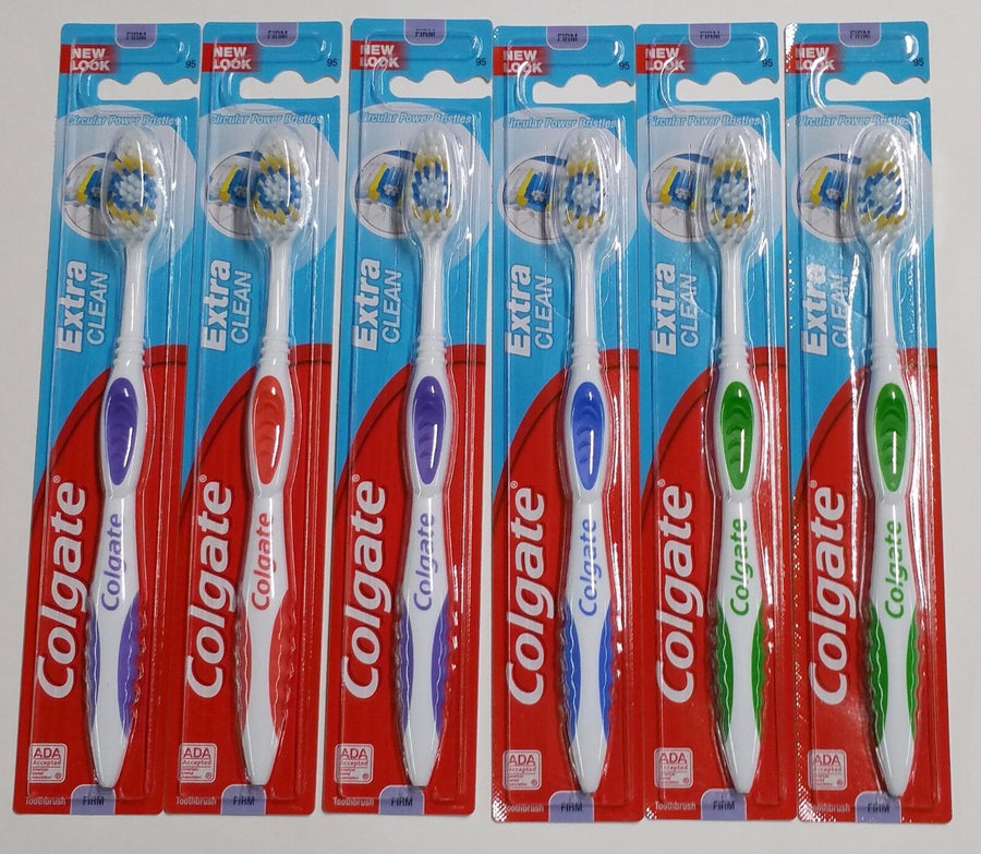 Colgate Extra Clean Firm Toothbrush (Pack of 6) - Quecan