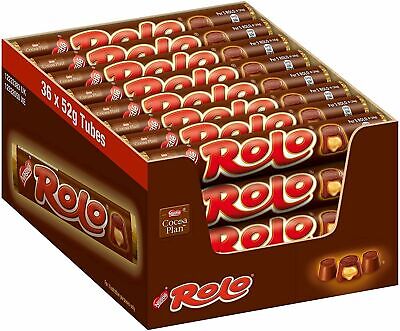 Nestle Rolo Caramel Filled Chocolate (36 x 52g) - Quecan