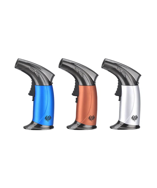 Special Blue Turbo Curve Torch Lighter - Quecan