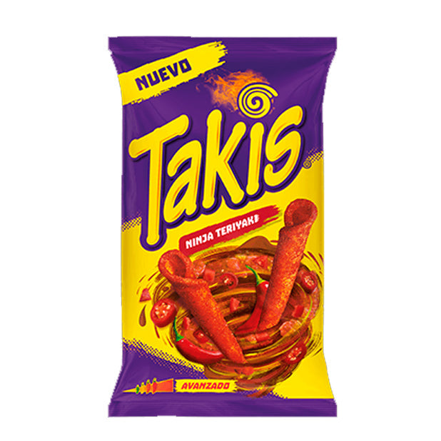 Takis Nuevo Ninja Teriyaki (EXOTIC) (18 x 90g) - Quecan