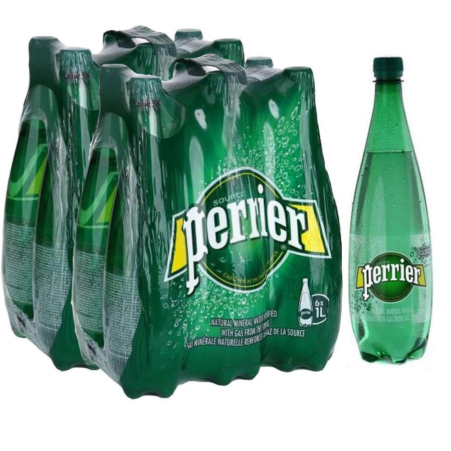 Maison Perrier Nature Sparkling Mineral Water (12 x 1L) (Eco Fee) - Quecan
