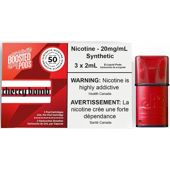 Boosted Pods S-Compatible Synthetic Nic Blend - Single (20mg/ml) (STAMPED) - Quecan