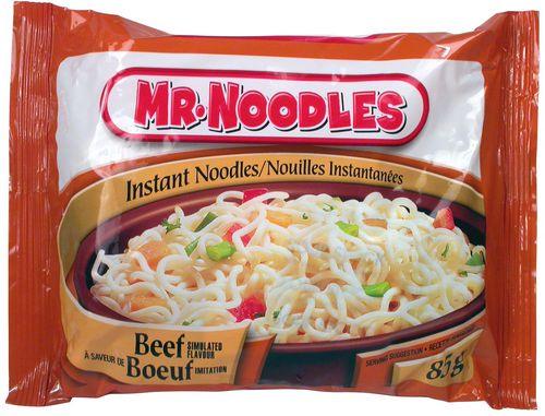 Mr. Noodles Instant Noodles - Beef (24 x 85g) - Quecan