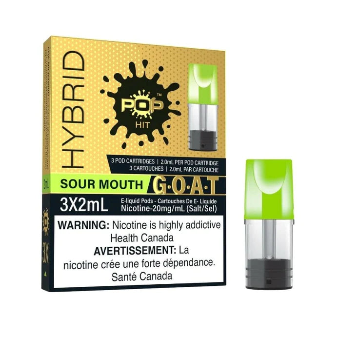 POP Hit Hybrid Pods - (20mg/ml) (STAMPED) - Quecan