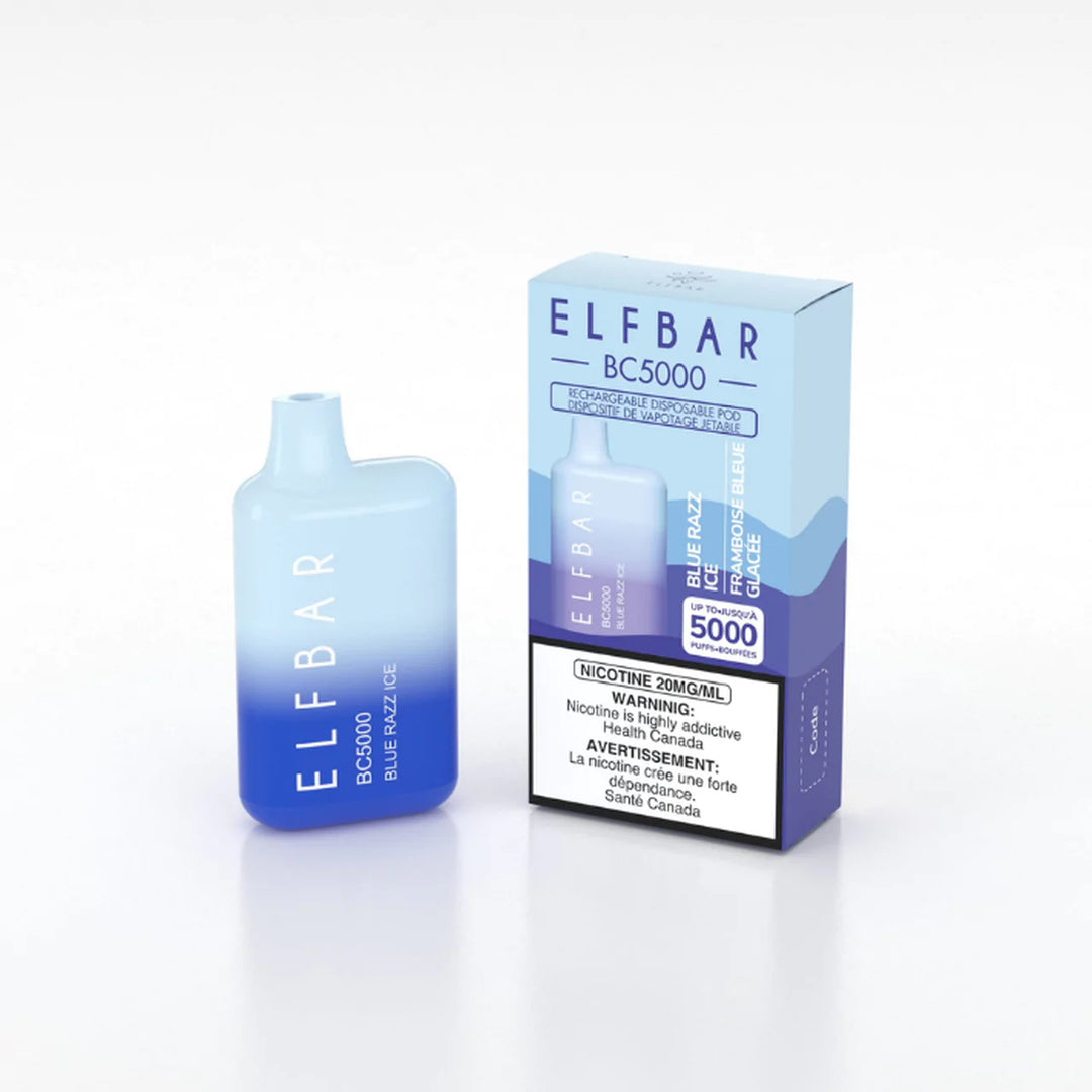 ELF BAR 5000 Puffs Disposable Device - (20mg/ml) (STAMPED) - Quecan
