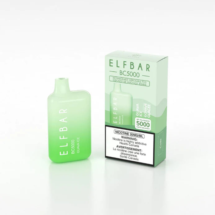 ELF BAR 5000 Puffs Disposable Device - (20mg/ml) (STAMPED) - Quecan