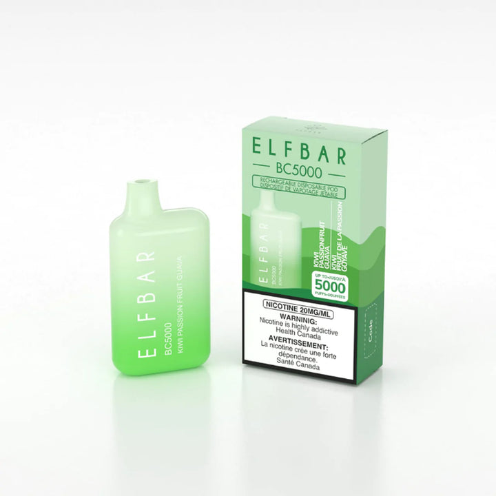 ELF BAR 5000 Puffs Disposable Device - (20mg/ml) (STAMPED) - Quecan