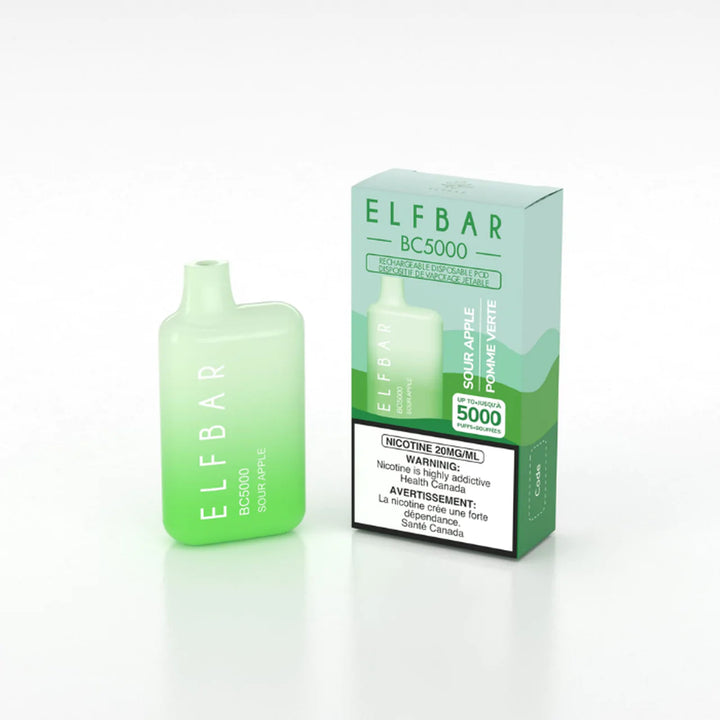 ELF BAR 5000 Puffs Disposable Device - (20mg/ml) (STAMPED) - Quecan