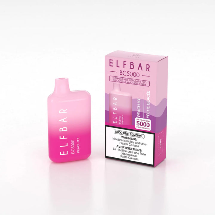 ELF BAR 5000 Puffs Disposable Device - (20mg/ml) (STAMPED) - Quecan
