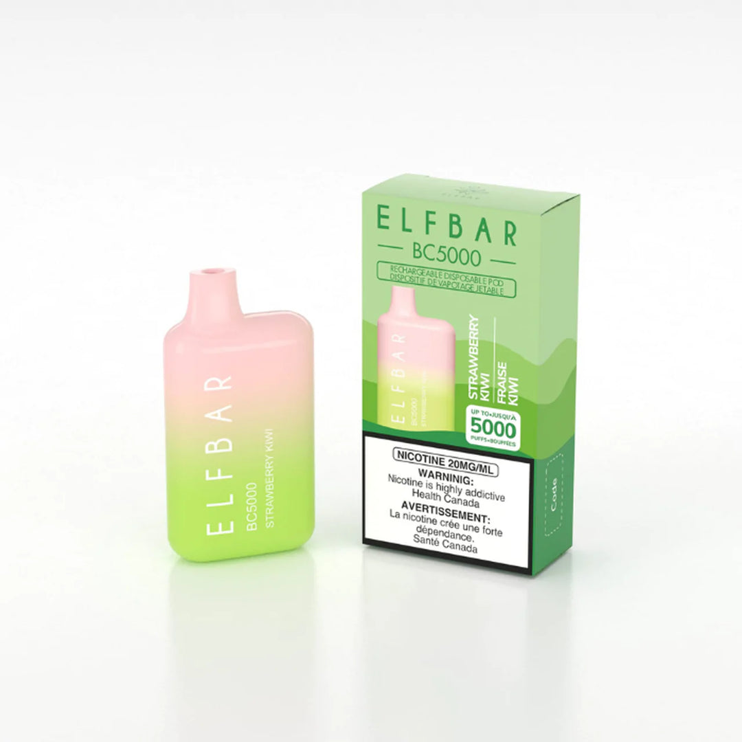 ELF BAR 5000 Puffs Disposable Device - (20mg/ml) (STAMPED) - Quecan