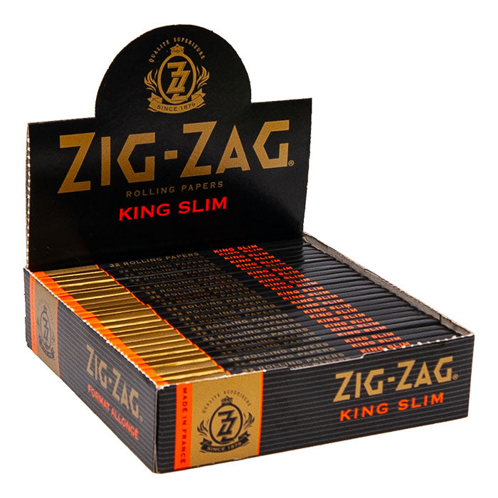 Zig Zag White French Orange 1 1/4 Size Rolling Papers