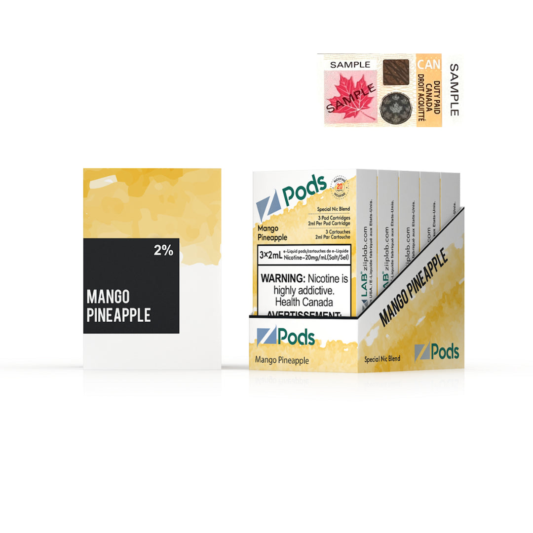 Z-Pods S-Compatible Special Nic Blend - (20mg/ml) (STAMPED) - Quecan