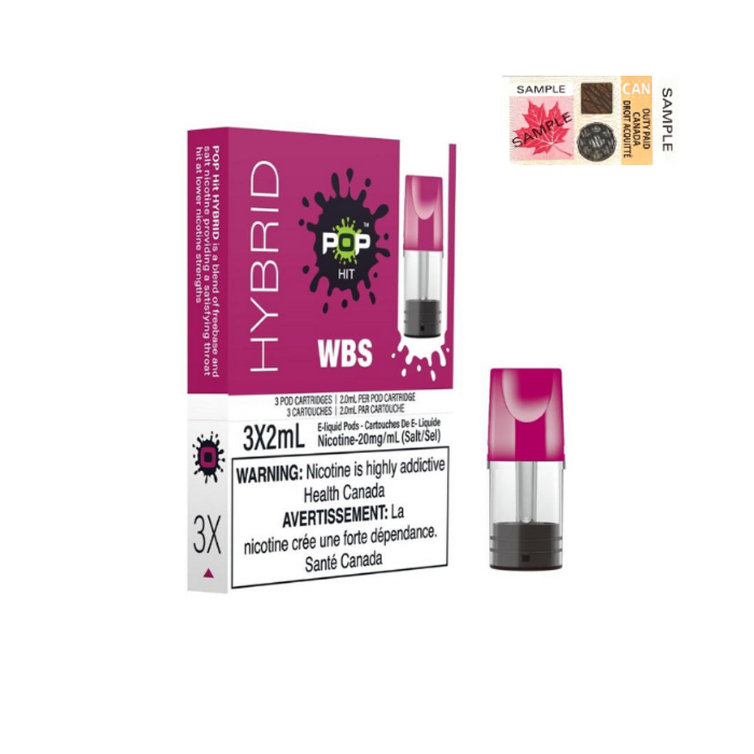 POP Hit Hybrid Pods - (20mg/ml) (STAMPED) - Quecan