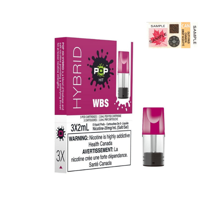POP Hit Hybrid Pods - (20mg/ml) (STAMPED) - Quecan