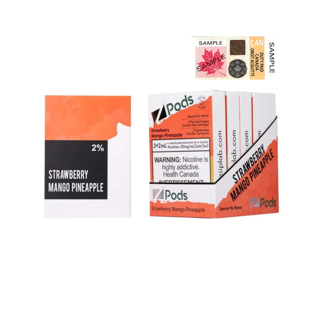 Z-Pods S-Compatible Special Nic Blend CONTINUED - (20mg/ml) (STAMPED) - Quecan