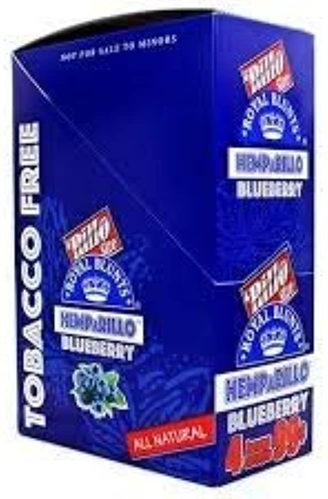 Royal Blunts - Hemparillo Hemp Wraps (Box of 15) - Quecan