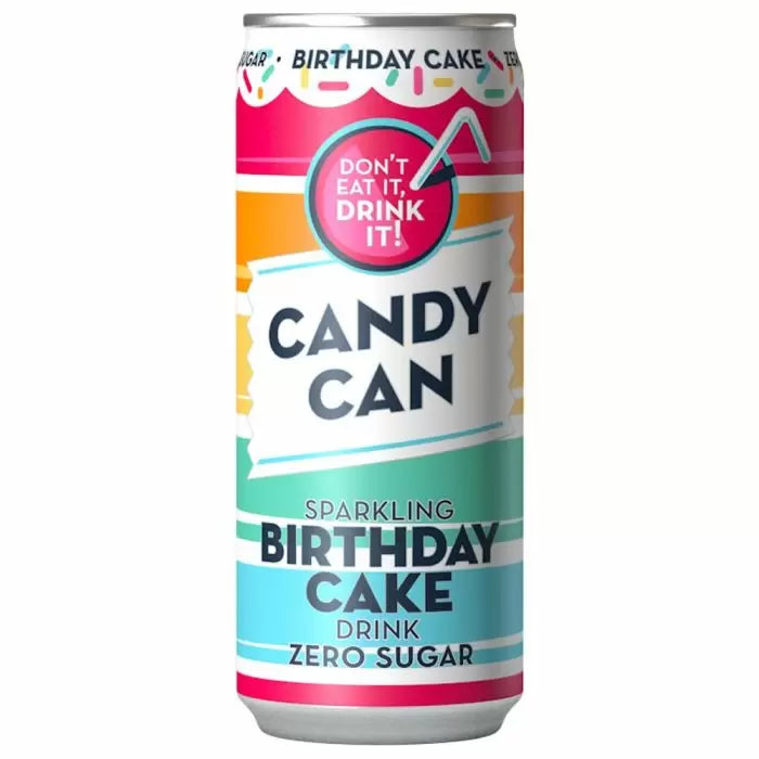 Candy Can Sparkling Drink (12x330ML) - Quecan