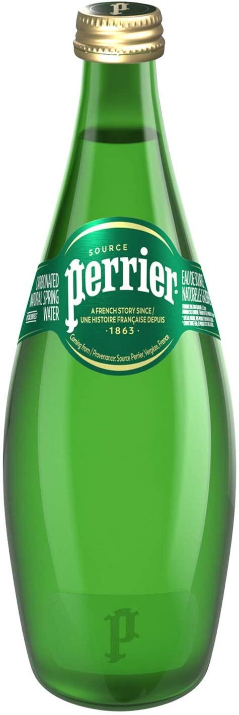 Perrier Carbonated Natural Spring Water (12 x 750ml) - Quecan