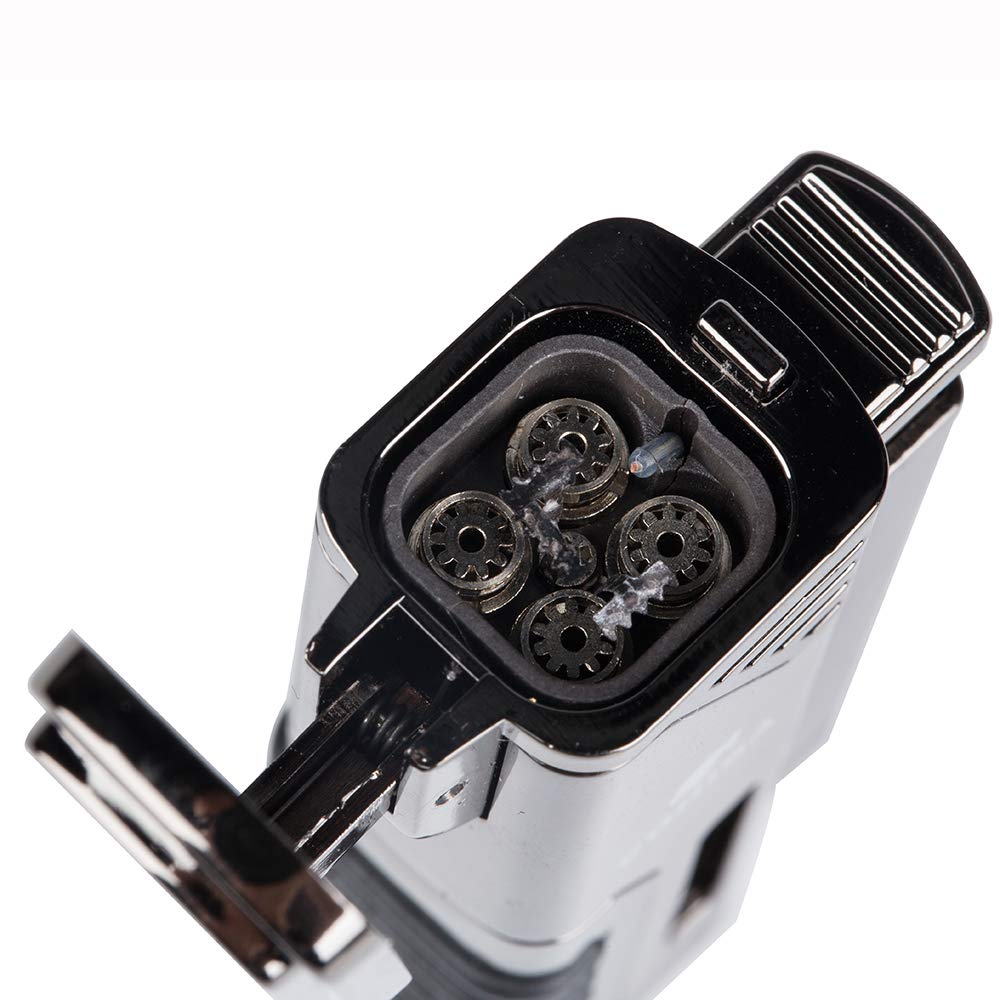 SOUL Quadruple Torch Lighter (Box of 12) - Quecan