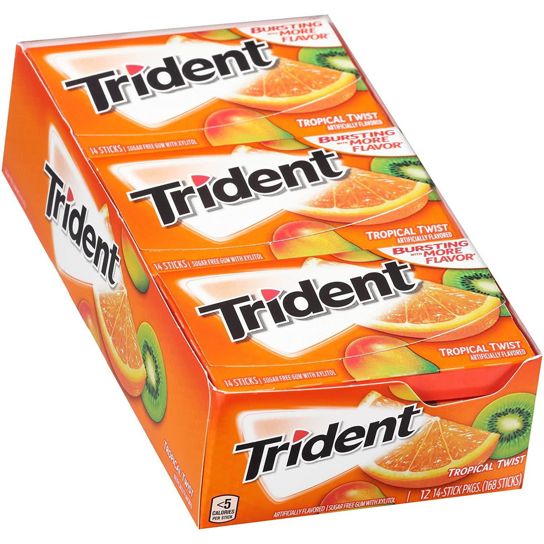 TRIDENT (TROPICAL TWIST) (12 X 14pc) - Quecan