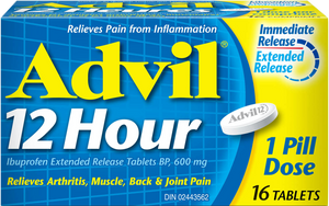Advil 12 Hour Ibuprofen Extended Release Tablets 600mg ( 6Pk ) - Quecan