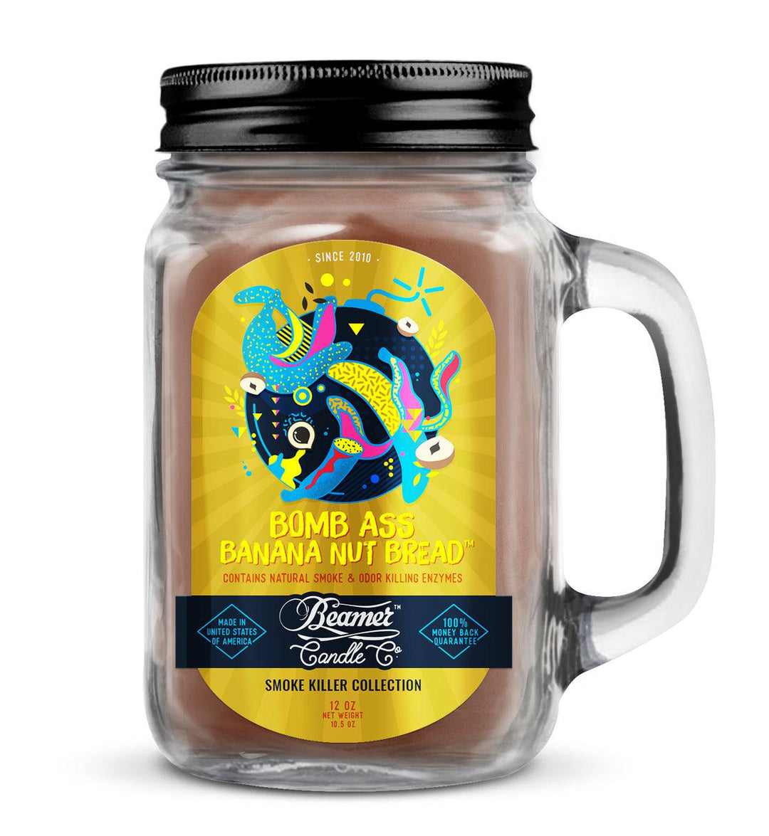 Beamer Candle Smoke Killer Collection - Bomb Ass Banana Nut Bread - Quecan