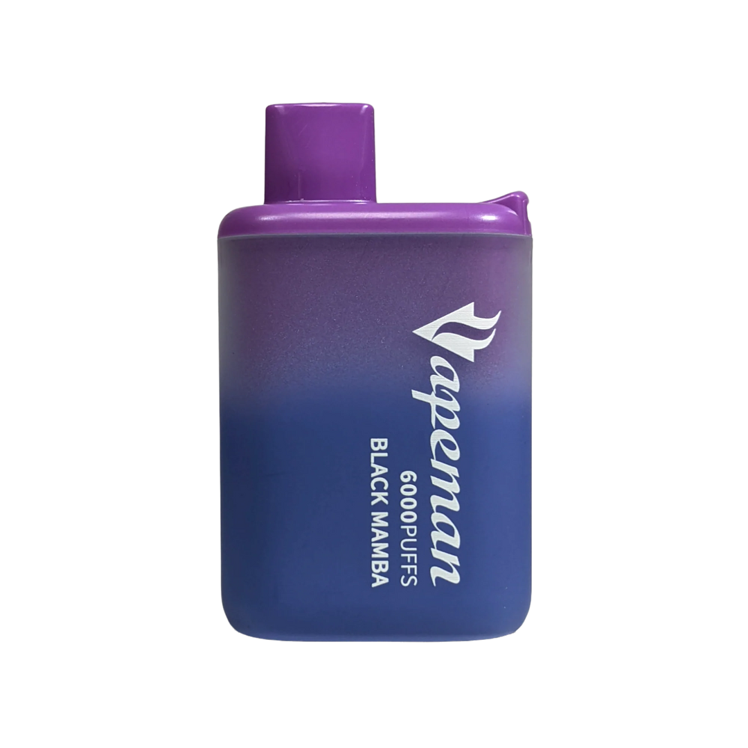 VAPEMAN 6000 Puffs Disposable Device - (20mg/ml) (STAMPED) - Quecan