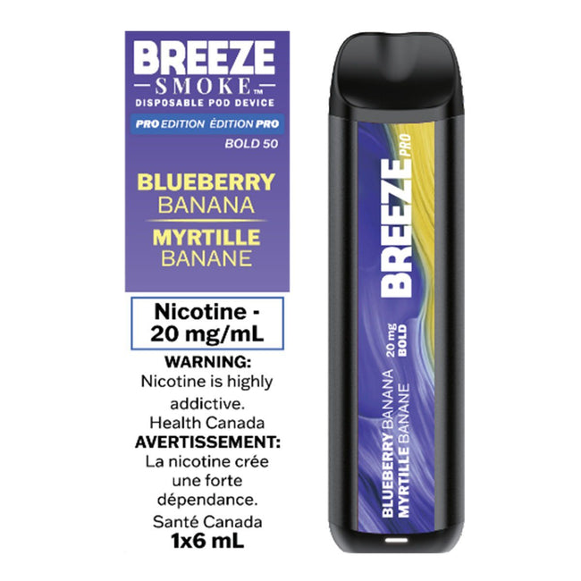 Breeze Pro 2000 Puffs Disposable Device - (20mg/ml) (STAMPED) - Quecan