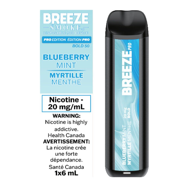 Breeze Pro 2000 Puffs Disposable Device - (20mg/ml) (STAMPED) - Quecan