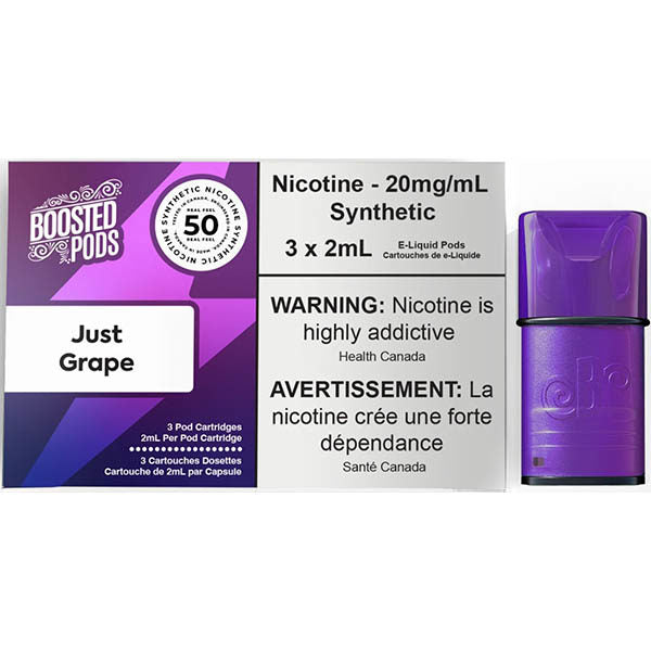 Boosted Pods S-Compatible Synthetic Nic Blend  - (20mg/ml) (STAMPED) - Quecan