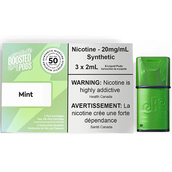 Boosted Pods S-Compatible Synthetic Nic Blend  - (20mg/ml) (STAMPED) - Quecan