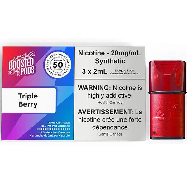 Boosted Pods S-Compatible Synthetic Nic Blend - Single (20mg/ml) (STAMPED) - Quecan