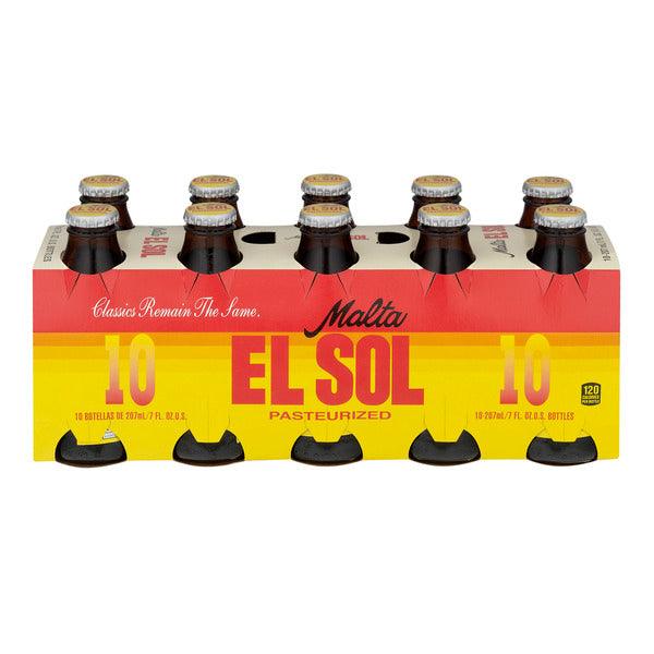 El Sol Malta Drinks - Non-Alcoholic (4 x 10 x 207ml) - Quecan
