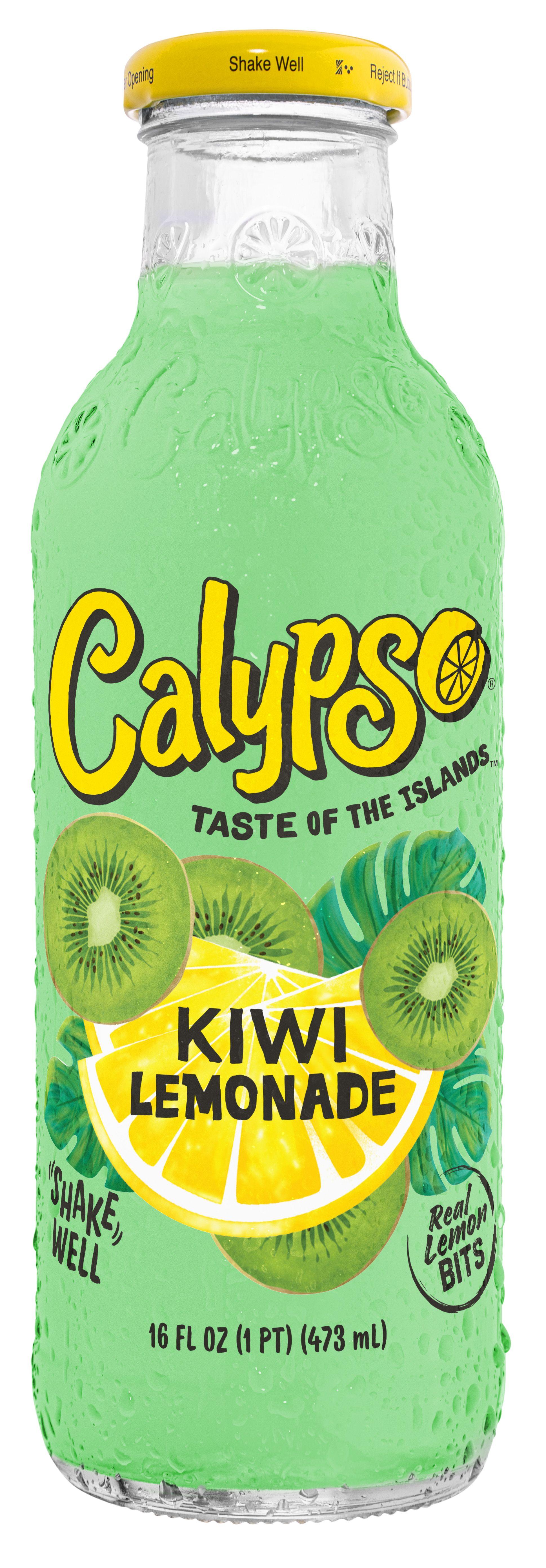 Calypso Lemonade - Kiwi Lemonade (12 x 473mL) | Quecan Distribution