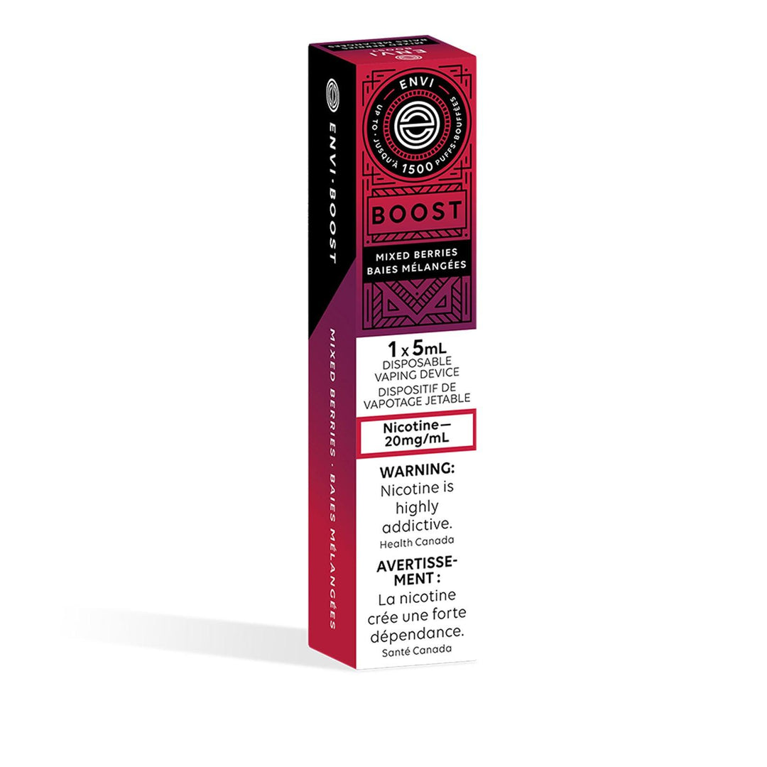 Envi Boost 1500 Puffs - Disposable Device (20mg/ml) (STAMPED) - Quecan