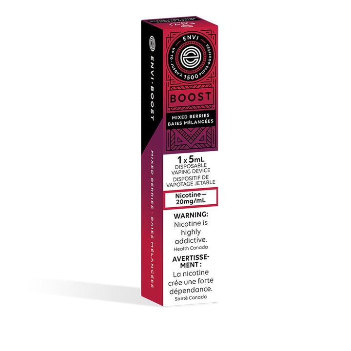 Envi Boost 1500 Puffs - Disposable Device (20mg/ml) (STAMPED) - Quecan