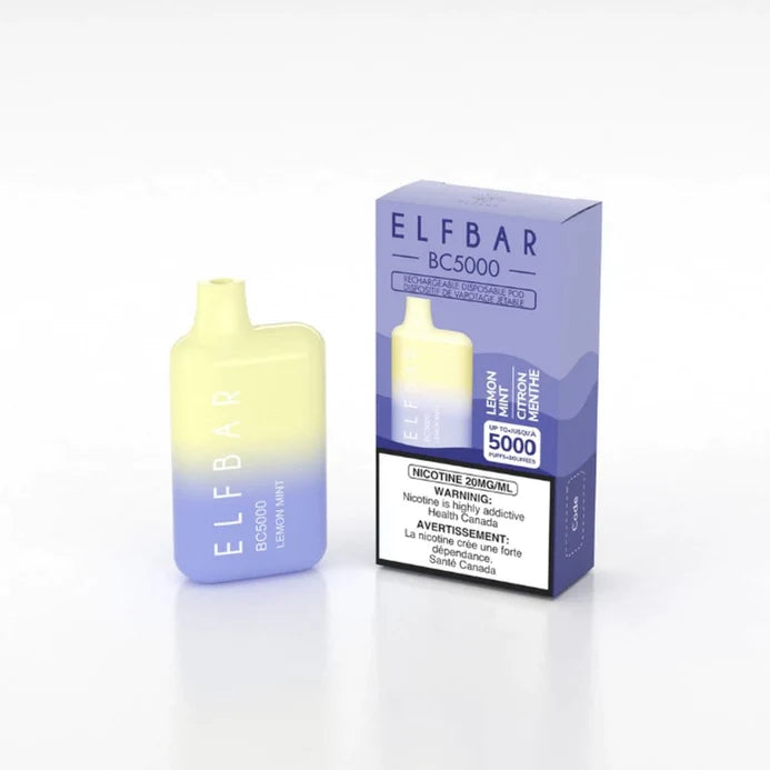 ELF BAR 5000 Puffs Disposable Device - (20mg/ml) (STAMPED) - Quecan