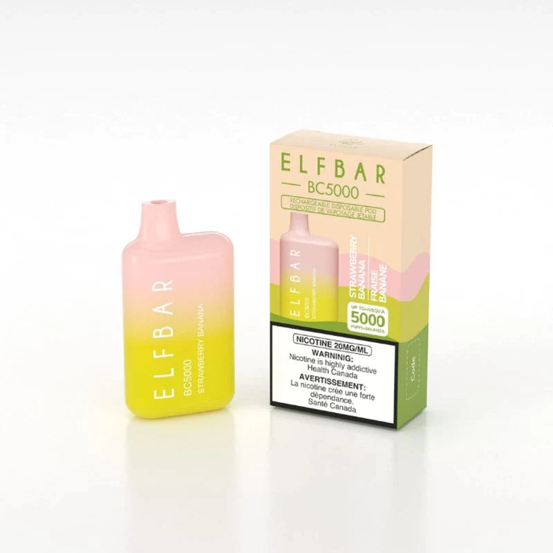 ELF BAR 5000 Puffs Disposable Device - (20mg/ml) (STAMPED) - Quecan