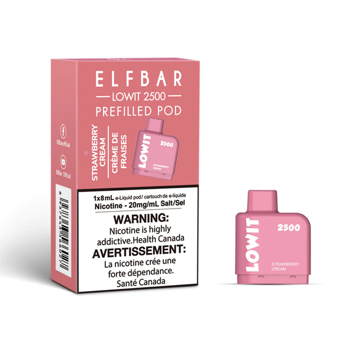 ELF Bar LOWIT 2500 Prefilled Pods -(20mg/ml) (STAMPED) - Quecan